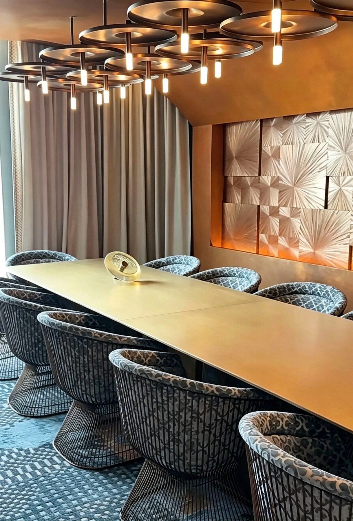 Meeting space in the Riyadh hospitality project